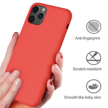 Lade das Bild in den Galerie-Viewer, For iPhone 7 6 6S 8 Plus Case Luxury Original Liquid Silicone Soft Cover For iPhone 11 12 Pro X XR XS Max Shockproof Phone Case
